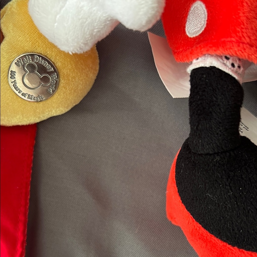 Disney Mickey and Minnie Plush Set - Red, Black, and Yellow - Picture 2 of 5